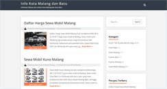 Desktop Screenshot of petamalang.com